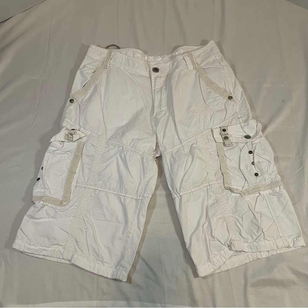 Stone Touch Cargo Style Shorts